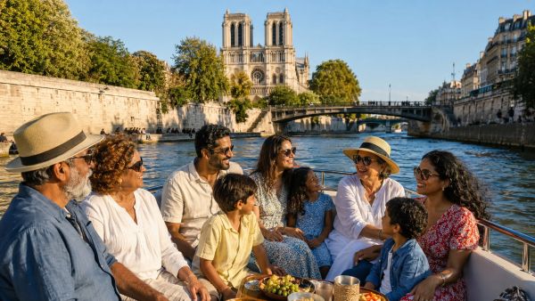 Vivez une croisière promenade à Paris en famille et amusez-vous